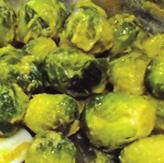 Braised Brussels Sprouts with Mustard Butter Ingredients: 1 pound small, firm, bright green Brussels sprouts 1/2 teaspoon salt 1/2 cup water Directions: 1.
