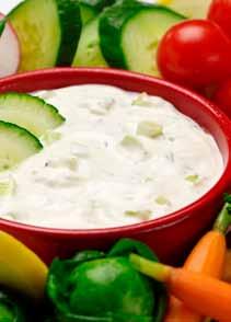 veggies, crackers or chips. Makes a great party dip! Each packet serves 16.
