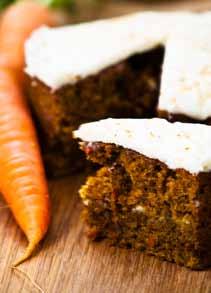 570 Carrot Cake w/ White Chocolate Frosting Mix Pastel de zanahoria con glaseado