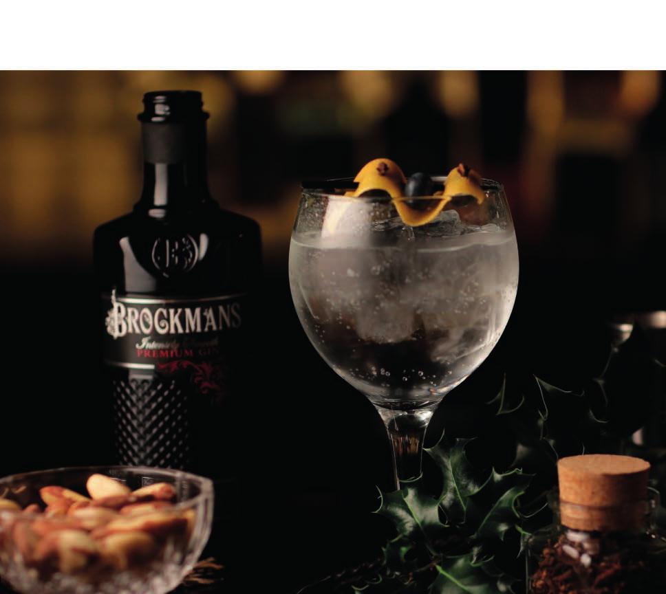 GIN MENU We have created a gin menu to awaken the flavours of our premium gins. Each gin has specific accompaniments to enhance the natural flavours and distinctive botanicals of each gin.