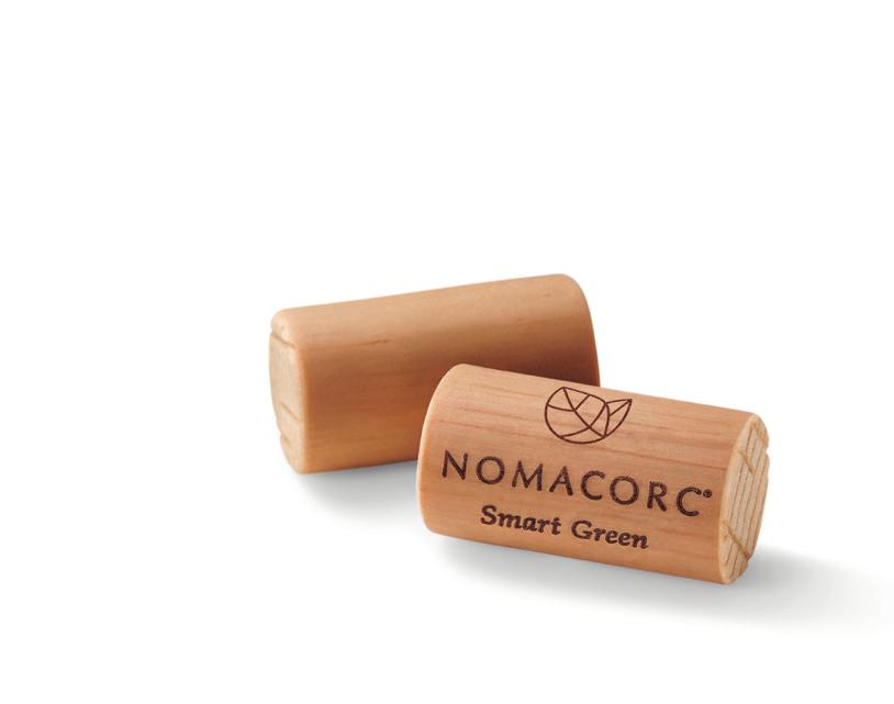 SMART GREEN GREEN LINE SOLUTION FOR BASIC AND POPULAR PREMIUM WINES Smart Green is the next generation of the trusted Nomacorc Smart + closure used by bottlers and retailers to protect millions of