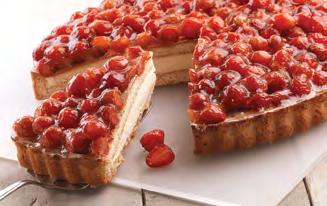 81 oz - 108 g 8 hours in the refrigerator FRAGOLINE (WILD STRAWBERRY CAKE) Shortcrust pastry base filled with Chantilly cream, a layer of