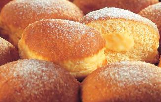 BOMBOLONI PLAIN A soft, fluffy fried dough rolled in sugar. ITEM CODE: 1809 24 Servings/case NET WT. 2 lbs 10.