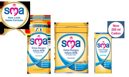 SMA Toddler milk uses simpler branding
