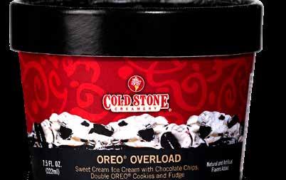 We ve got four amazing flavors: OREO OVERLOAD Sweet Cream Ice Cream mixed