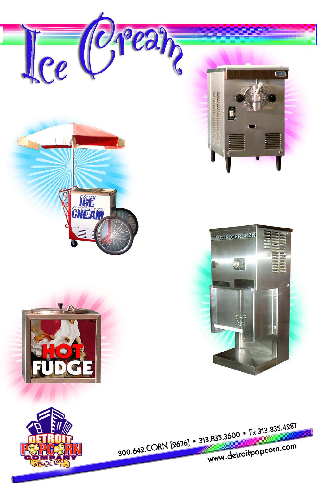 # 200 Low Volume Soft Ice Cream Machine This unit is perfect for home or office parties. It produces about two cones per minute. Can be used for frozen beverages.