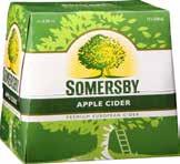 Cider 500ml Bottles Apple & Ginger 3241548 Strawberry & Lime 3241546