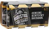 RTDs NEW 11 49 Woodstock Bourbon & Cola 7% 330ml
