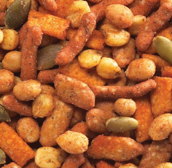 Salsa Mix - 44690 Peanuts,[(Taco, Cheddar and Sesame Sticks) [Unbleached Wheat Flour(Contains Malted Barley Flour as a Natural Enzyme Additive),Canola Oil, Sesame Seeds, Bulgar Wheat, Oat Bran,