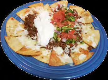 ..$1.99 Bottled Root Beer...$1.80 Appetizers Guacamole Dip... Medium $2.75 Large $6.75 Queso Dip... Medium $2.75 Large $6.75 Nachos All nachos include cheese, half orders not available.