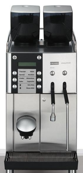 Description of machine You have chosen enjoyment of every single coffee with the Evolution.