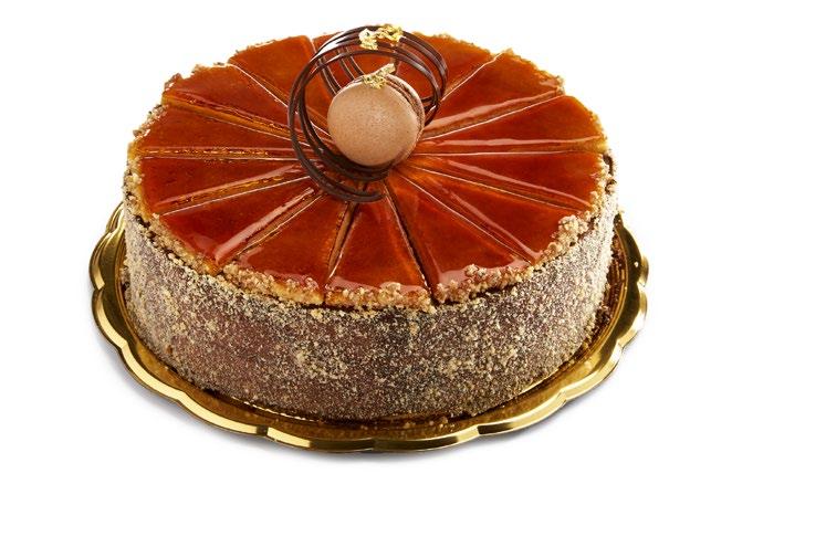 GERBEAUD CAKES DOBOS TORTE Based on the traditional recipe, sponge cake