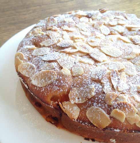 Peach, Almond & Yoghurt Cake SerVES 16 Rich Chocolate Torte SerVES 16 2 eggs Preheat oven to 170 C. Grease and line the 120g raw caster sugar base of a 23cm cake tin.
