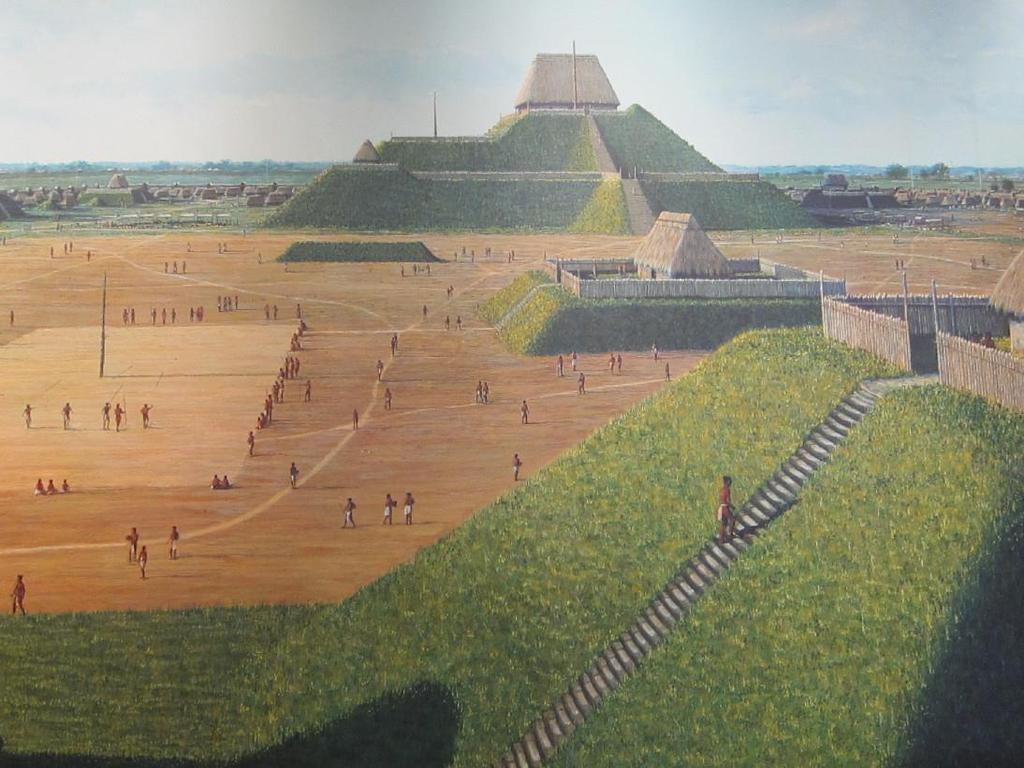 Cahokia The Mississippians built the largest Mound Builders settlement in present-day Illinois.