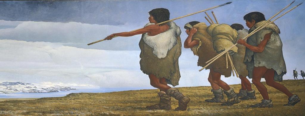 Early Americans were nomads, people who were hunter-gatherers & moved from place to place.