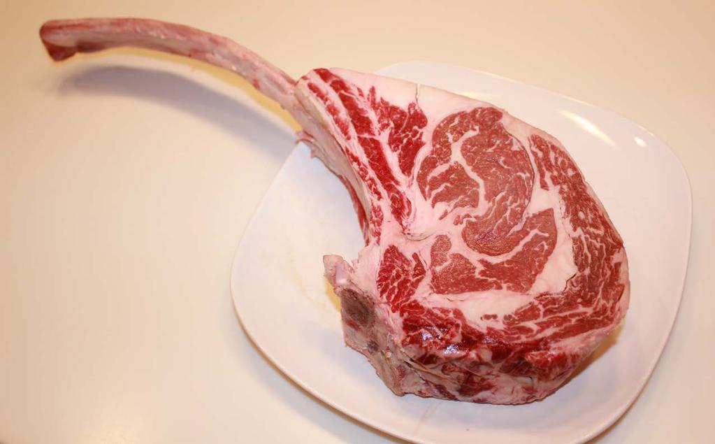 The Steak I ve started with a 56-ounce, 3-inch thick USDA Prime grade Tomahawk Ribeye from Wassi s Meat Market in