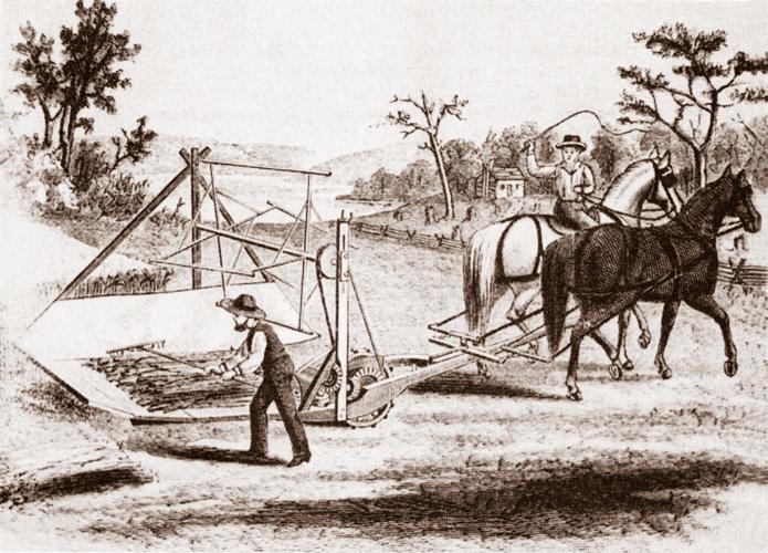 The Mechanical Reaper Another agricultural invention, the mechanical reaper, further revolutionized the way work was done on a farm.