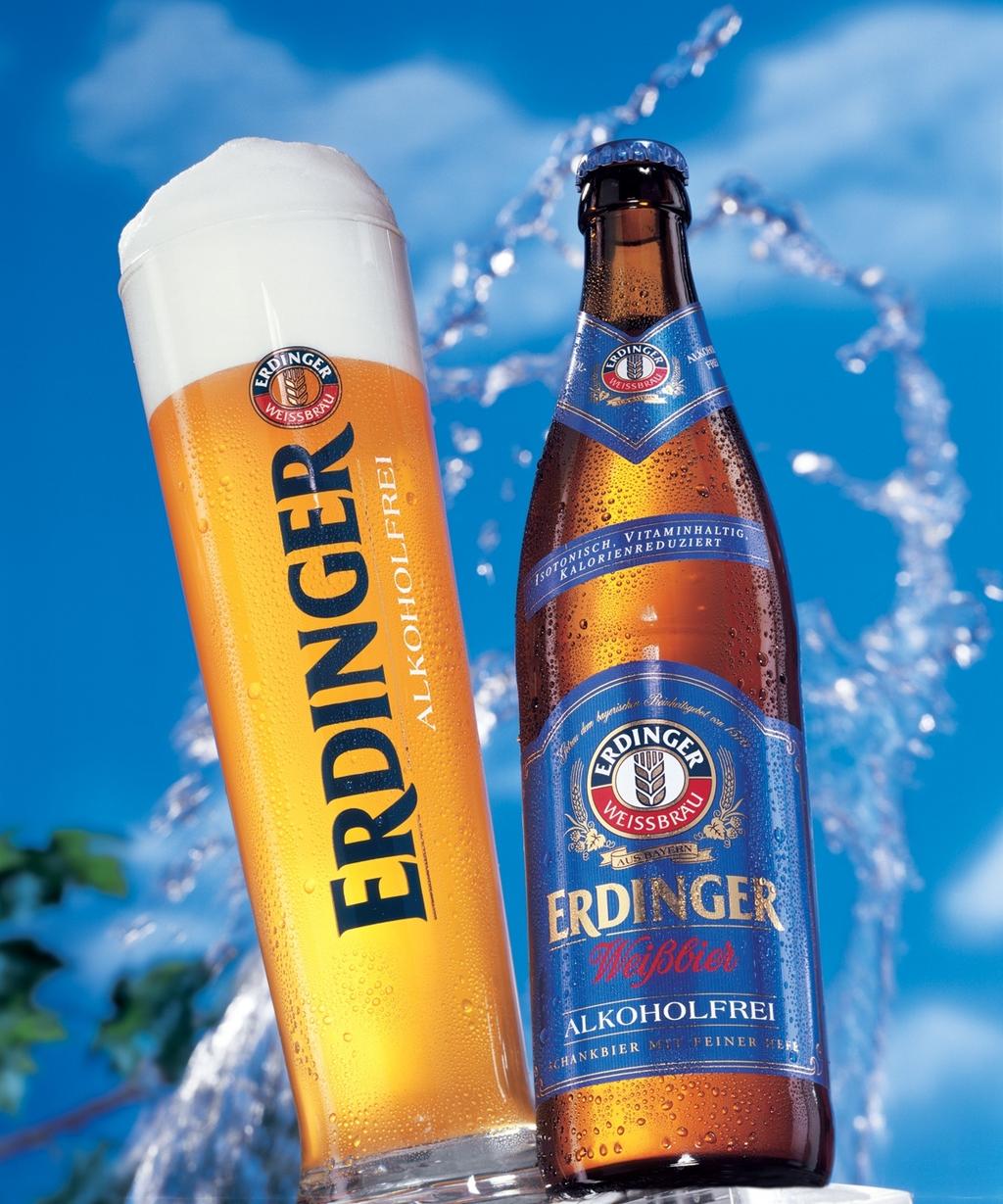 Known as the sports and fitness drink! Erdinger Weissbier Non- Alcoholic!
