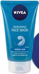 5.00 جل الغسيل أريال ٢ لتر Ariel gel liquid L غسول للوجه نيفيا ١٥٠ مل Nivea facial wash gel 150 صابون ١٢٥ غم Cinthol soap assorted 15g 0.