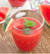 Summer Blast Smoothie 1½ cups cubed seedless watermelon 1 cup chopped
