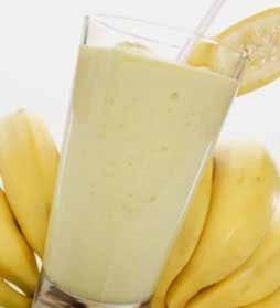 Banana Mint Smoothie ½ cup soy milk ½ cup fresh spearmint 1 frozen banana 1 cup