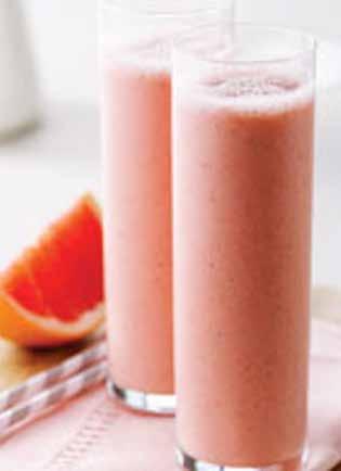 Grapefruit Pineapple Smoothie 1 grapefruit, peeled, seeded and cut into chunks 1 cup fresh