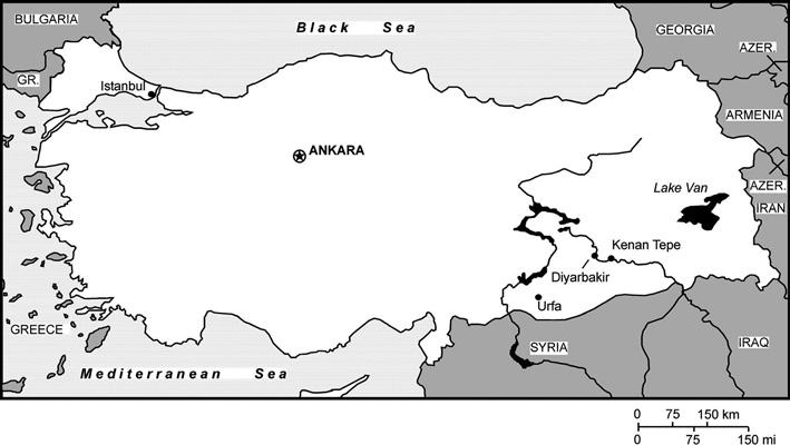 commensality and labor in terminal ubaid northern mesopotamia Fig. 8 Location of Kenan Tepe in the Upper Tigris region of southeastern Turkey. Image courtesy of Dr. Bradley Parker. 3.