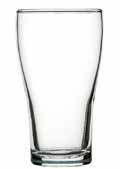 Featuring weights and measures marking these beer glasses are suitable for draught beer usage.