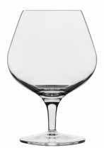 GLASSWARE BRANDY / COGNAC BRANDY / COGNAC These stylish yet functional glasses have been designed with