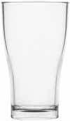 GLASSWARE POLYSAFE - CONICALS CONICALS The iconic beer shape of the industry comes available in Polysafe s highest quality polycarbonate.