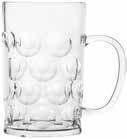 GLASSWARE POLYSAFE - BEER BEER With the weight and look of glass, our polycarbonate beer glasses are perfect for safely serving all styles of beer.