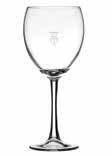 GLASSWARE CROWN GLASSWARE - ATLAS ATLAS Made with fully toughened composition this stemware is up to 6 times stronger than other standard stemware.