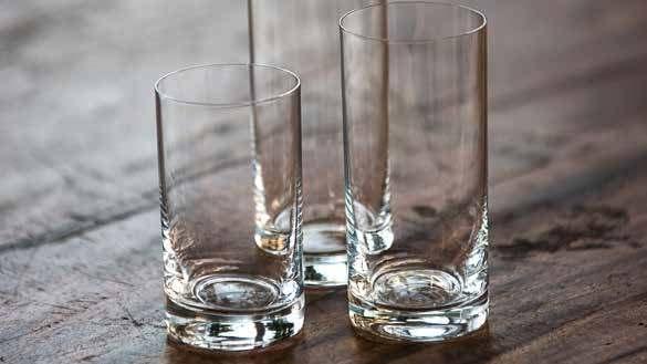 GLASSWARE RYNER GLASS - JAZZ NEW JAZZ Classically shaped spirit, water, longdrink and shot glasses that are universal pieces for your dining, buffet or bar environment.