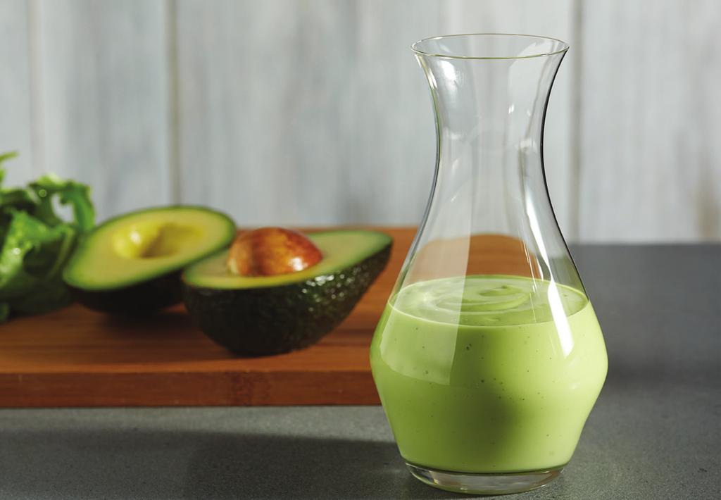 your blood pressure Purée avocado, buttermilk and ranch dip mix in a blender or food processor until smooth. For a thick, dip-like consistency use as is.