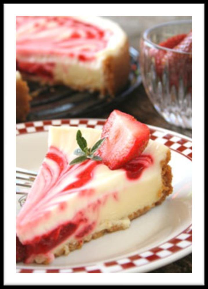 Strawberry Cheesecake Perfect aroma of