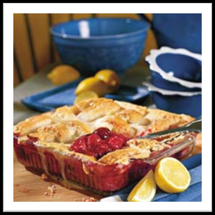 Cherry Crumb Pie A combination of sweet black cherries and sour