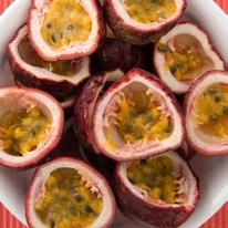 60+40 Passion Fruit Fresca Passion fruit is the perfect sweet and tart fruit to use in infused waters.