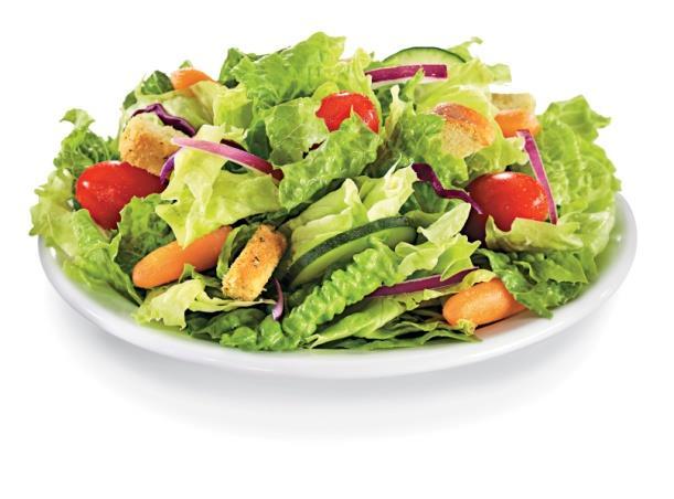 Example If a salad has: Croutons (1 grain) Lettuce (1 cup) Fruit on the side