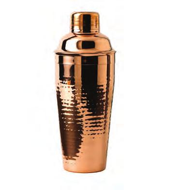 11 Copper Plated Julep Strainer