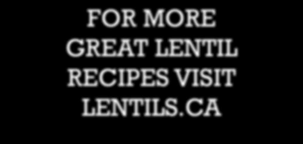 lentil