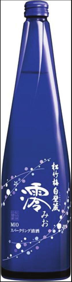 MIO SPARKLING SAKE BY SHO CHIKU BAI SHIRAKABEGURA BEVERAGE MENU Category : Sparkling SakeJunmai Acidity : 1.
