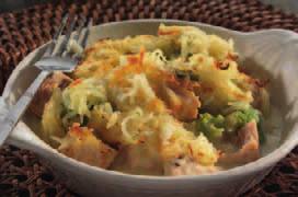 J&R FOOD SERVICE 10736 Salmon & Broccoli Bake Seafood Ready Meals 4253 Coquille St Jacques Paramount 10x200gm 35.79V 3.
