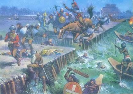 Cortes Conquers Mexico 1519 Cortes lands on coast of Mexico Marches on Tenochtitlan La Malinche helps him