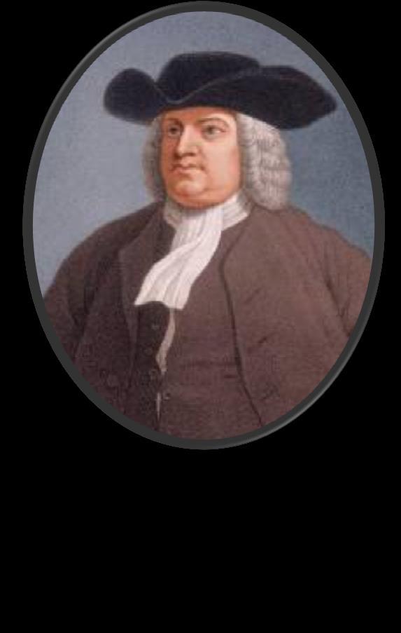 William Penn founded Pennsylvania in