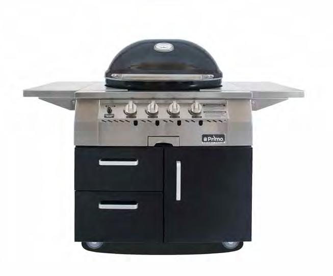 Primo Oval G 420 Ready to Grill in Less Than 5 Minutes. The Primo Oval G 420 transcends standard gas grills by integrating a premium grade ceramic shell.