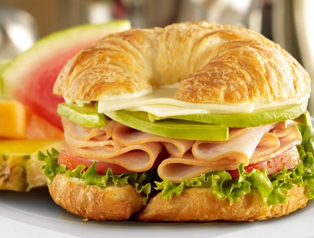 95 per person Includes Chips and Chocolate Chip Cookies Premium Executive Sandwich The Boss - Roast Beef, Sliced Turkey, Ham and Swiss on 13 Grain Toast The Executive - Turkey, Avocado, and Swiss on