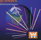EMPRESS Wrapped JUMBO STRAWS Empress straws come in an endless array of options, providing a solution for any beverage or foodservice need and place