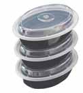 Non-Hinged Plastic Containers/Hinged Foam Containers ALL PURPOSE Deli Containers & Lids C-Fine, a revolutionary new insulating material, gives you the best of both worlds with one container for both