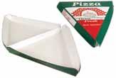 Easy to use and ready to go. No assembly required. 71250J PB5165 8 Slices of 16'' Pie 400/cs. PIZZA BAGS Made from bleached machine glazed paper. 71500 2021 12'' x 15'' 1000/cs.