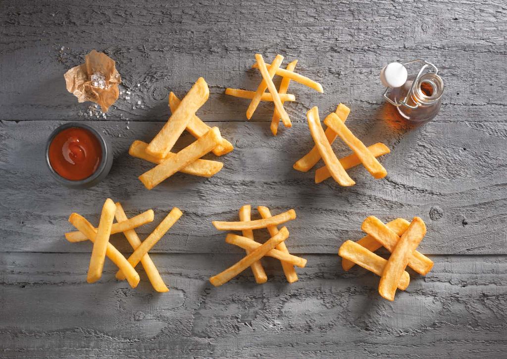 Size Is 7mm Julienne/ Shoestring Fries 39577 4 x 2.5kg See page 74 Important 18mm 15mm 9/16 Straight Cut Chips 60658 4 x 2.5kg See page 74 18/18 Chunky Chips 81574 4 x 2.